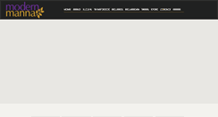 Desktop Screenshot of modernmanna.org